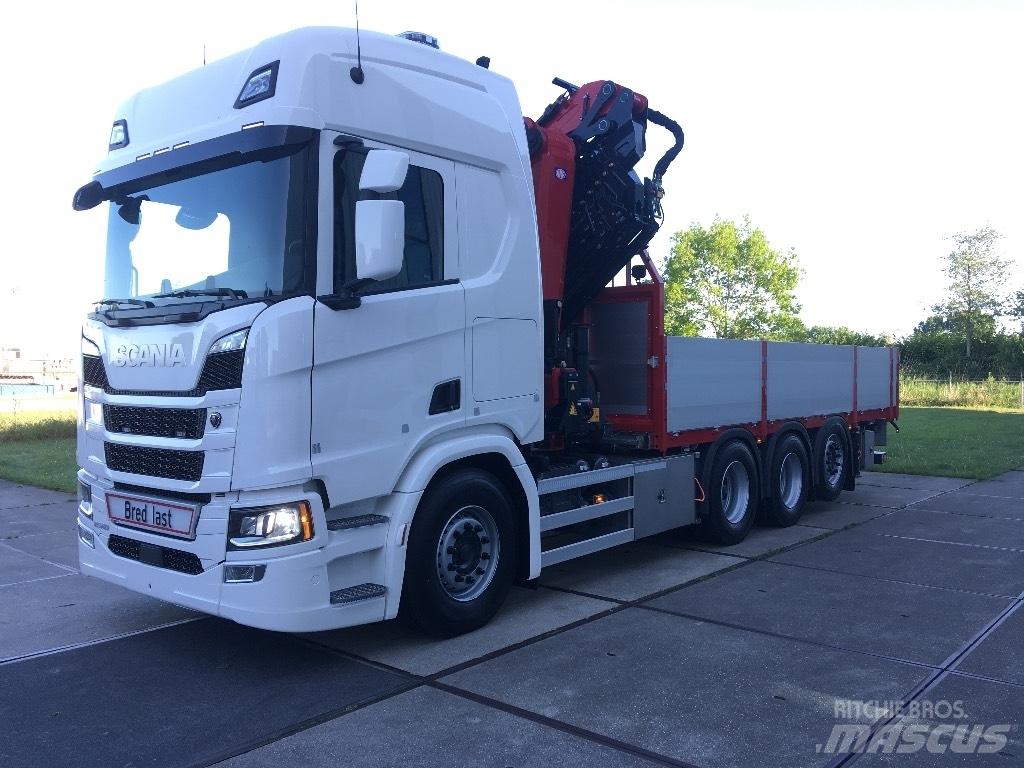 Scania R 560 Automobiliniai kranai