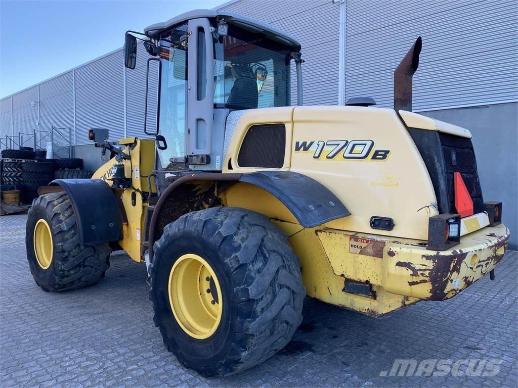 New Holland W170D Naudoti ratiniai krautuvai