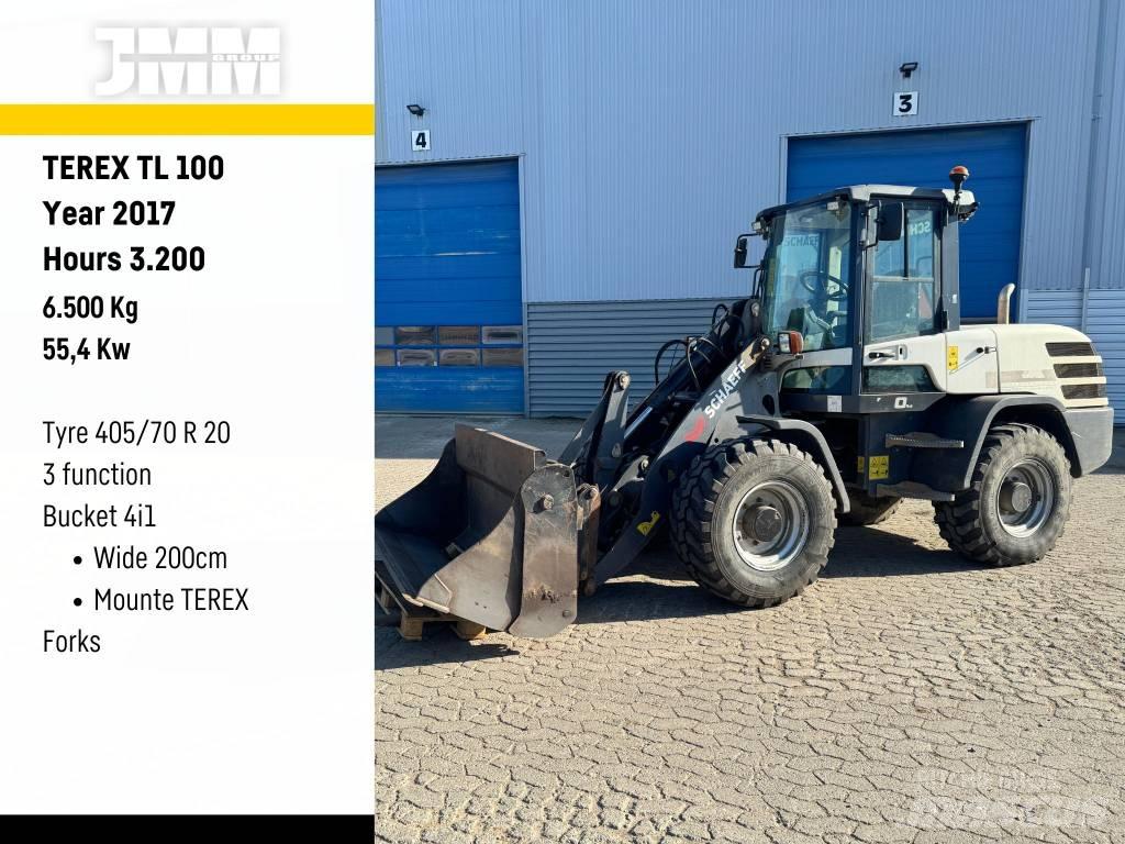 Terex TL 100 Naudoti ratiniai krautuvai