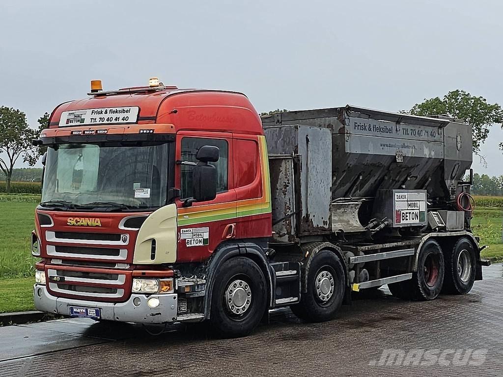 Scania P400 8X4 Važiuoklė su kabina