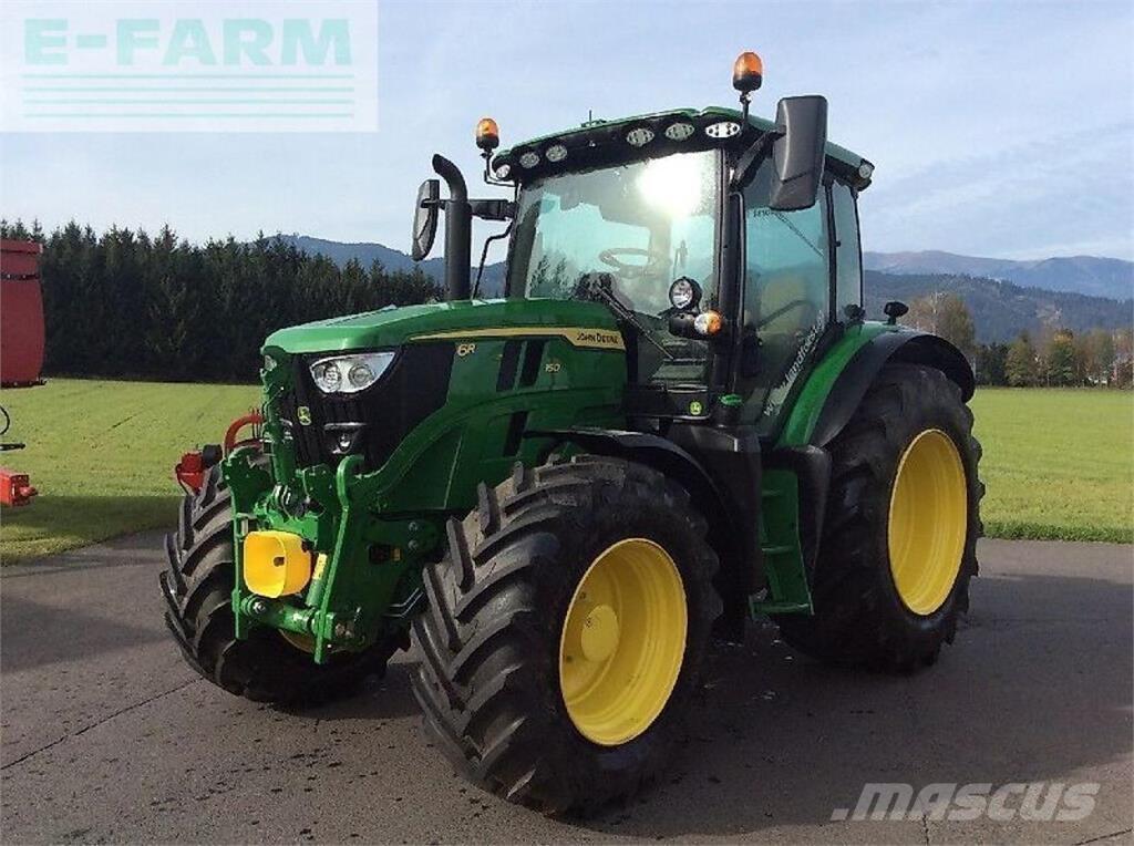 John Deere 6r 150 Traktoriai