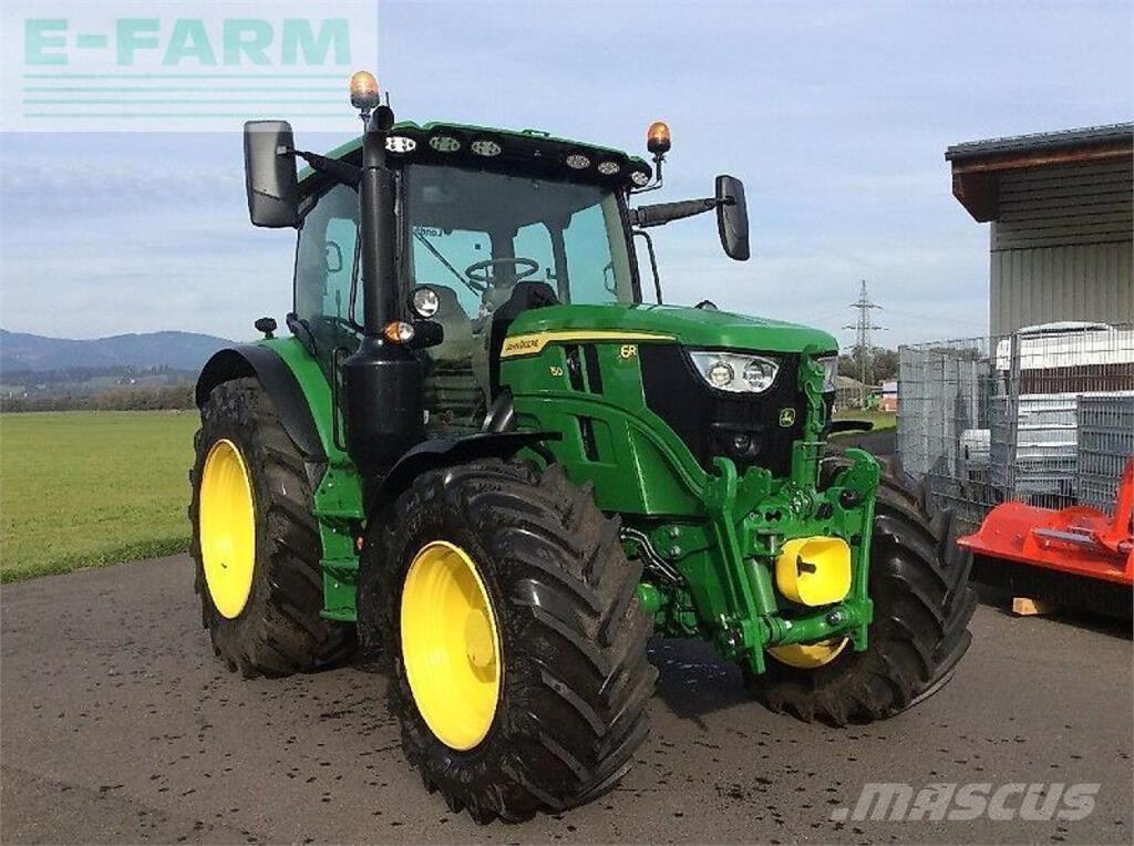 John Deere 6r 150 Traktoriai