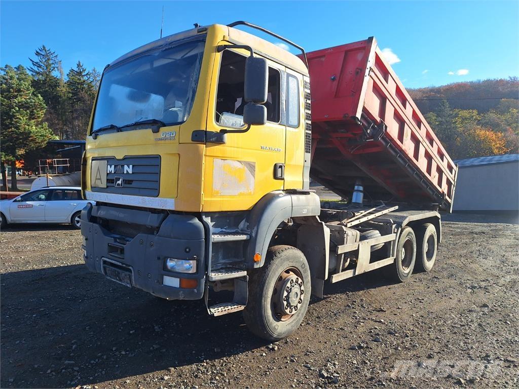MAN TGA 33.430 6X6 Savivarčių priekabų vilkikai
