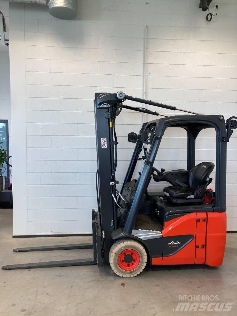 Linde E12/386 Elektriniai šakiniai krautuvai