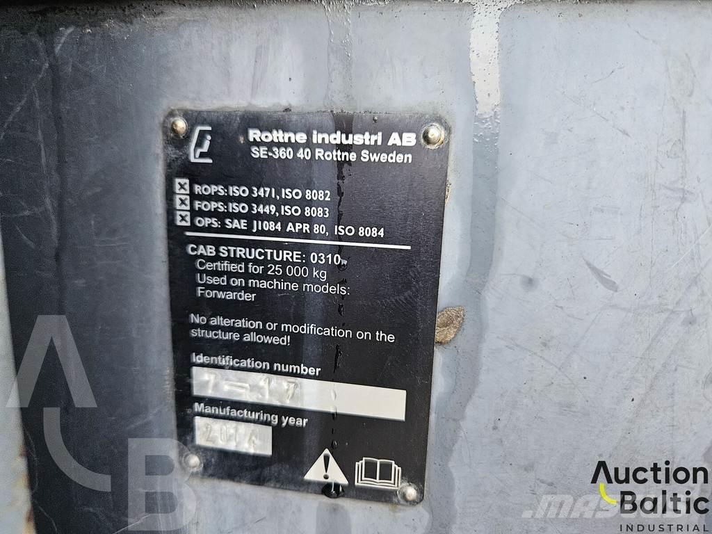 Rottne F10 Naudoti miškovežiai (Forvarderiai)