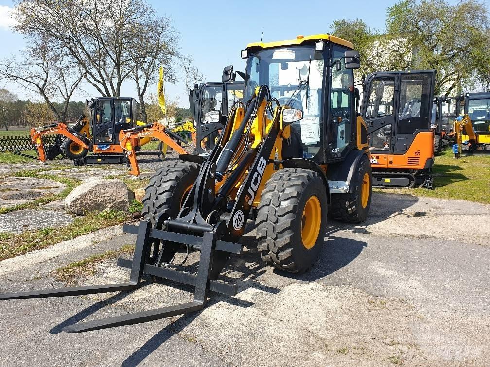 JCB 407 Naudoti ratiniai krautuvai