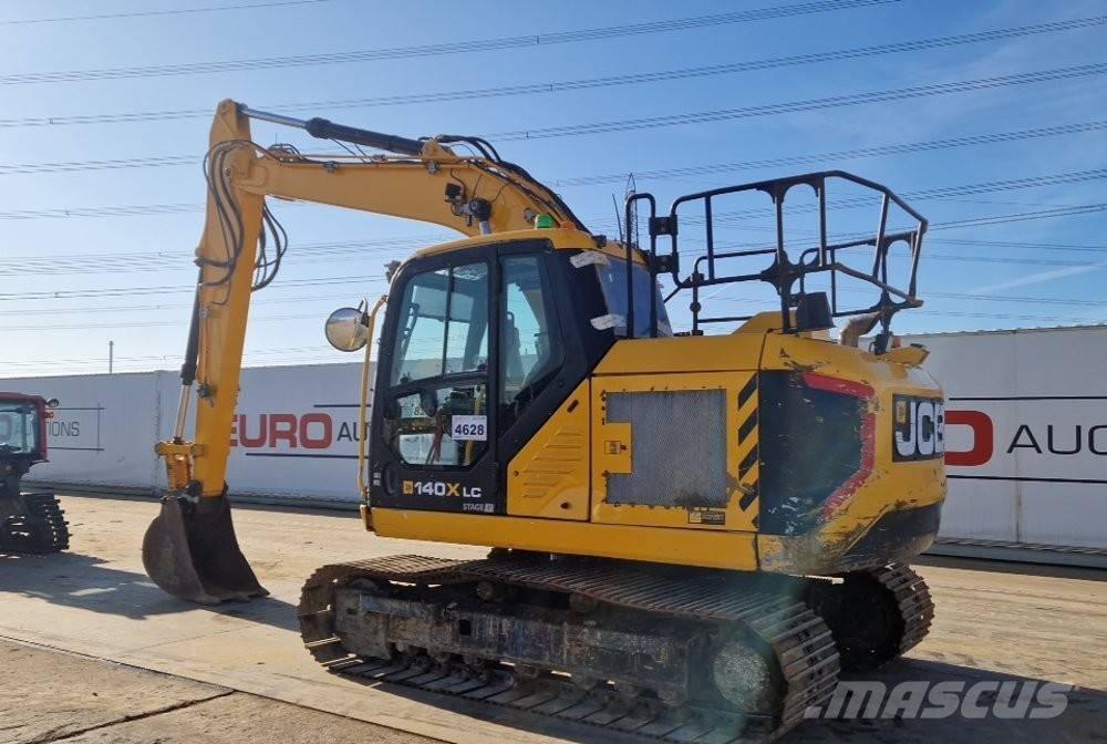 JCB 140 XL Vikšriniai ekskavatoriai