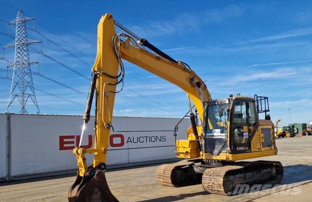JCB 140 XL Vikšriniai ekskavatoriai