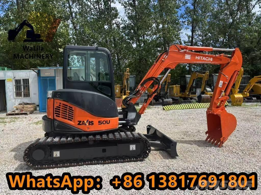 Hitachi ZX 50 Mini ekskavatoriai < 7 t