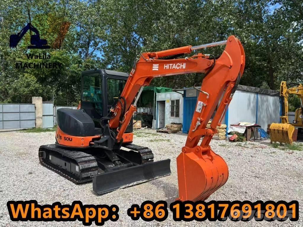Hitachi ZX 50 Mini ekskavatoriai < 7 t