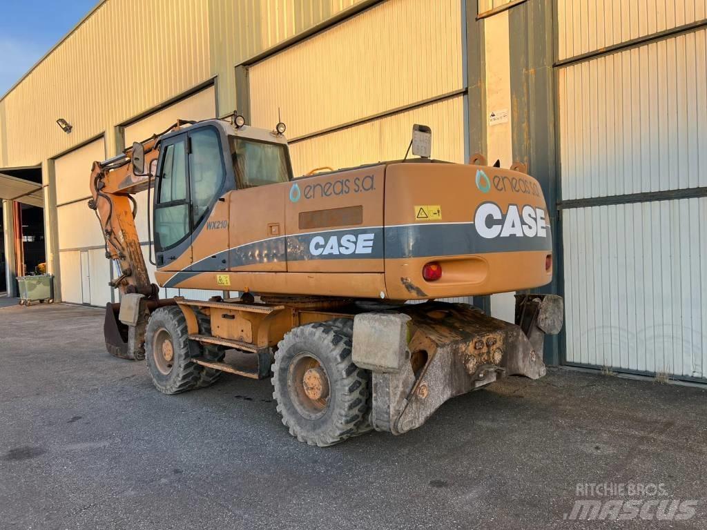 CASE WX 210 Ratiniai ekskavatoriai