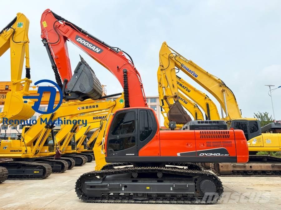 Doosan DX 340 Vikšriniai ekskavatoriai