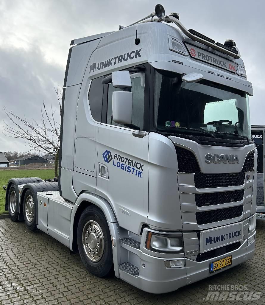 Scania S 650 Naudoti vilkikai