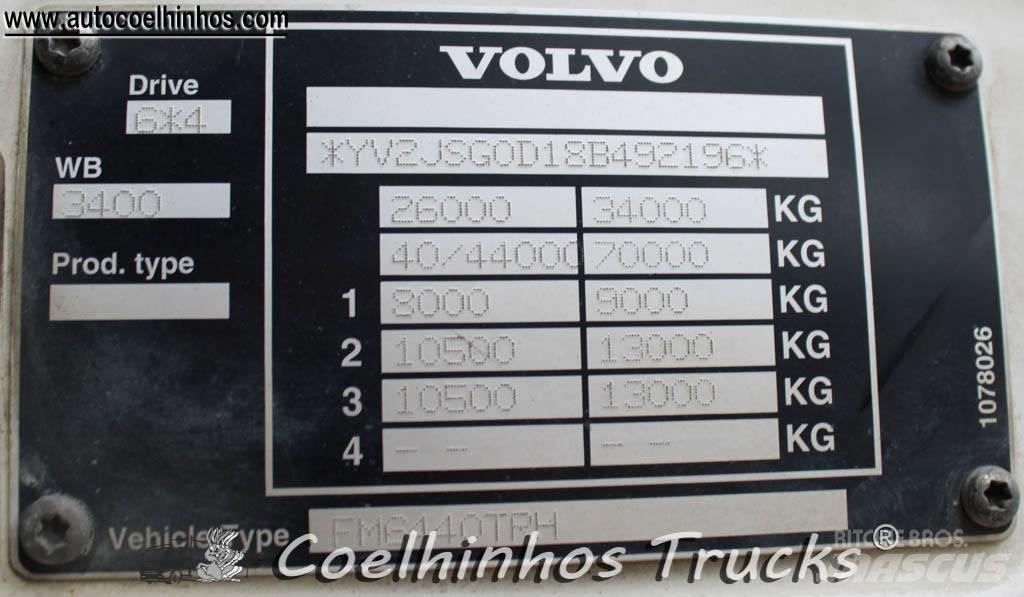 Volvo FM 13 - 400 Savivarčių priekabų vilkikai
