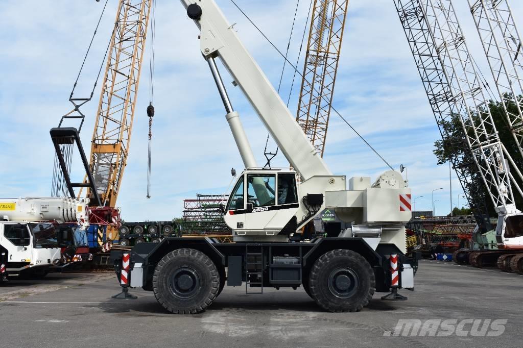 Terex A 600 Neapdoroto reljefo kranai