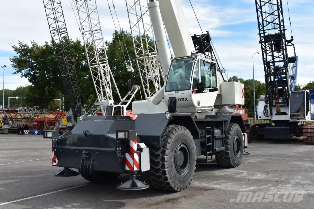 Terex A 600 Neapdoroto reljefo kranai