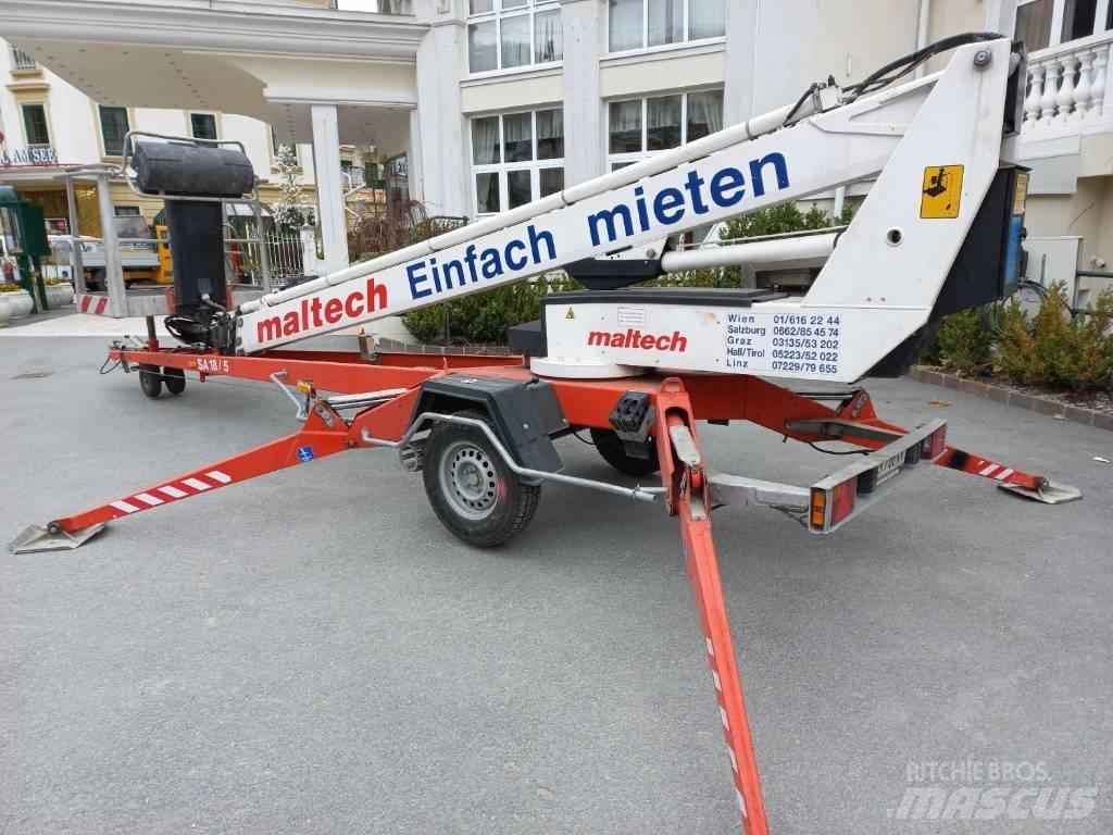 Dino Lift 180T Ant priekabų montuojamos kėlimo platformos