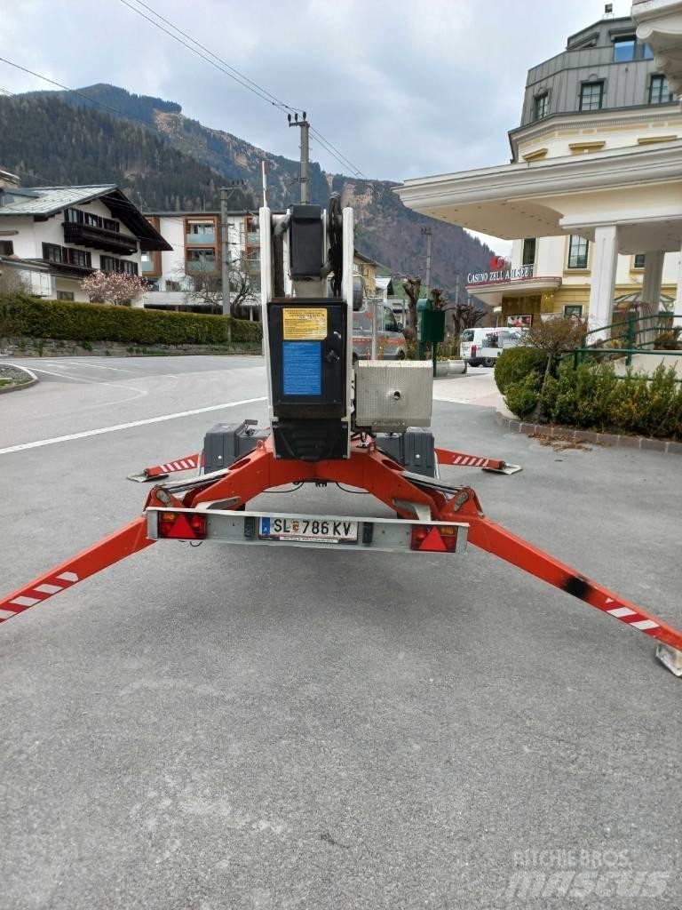 Dino Lift 180T Ant priekabų montuojamos kėlimo platformos