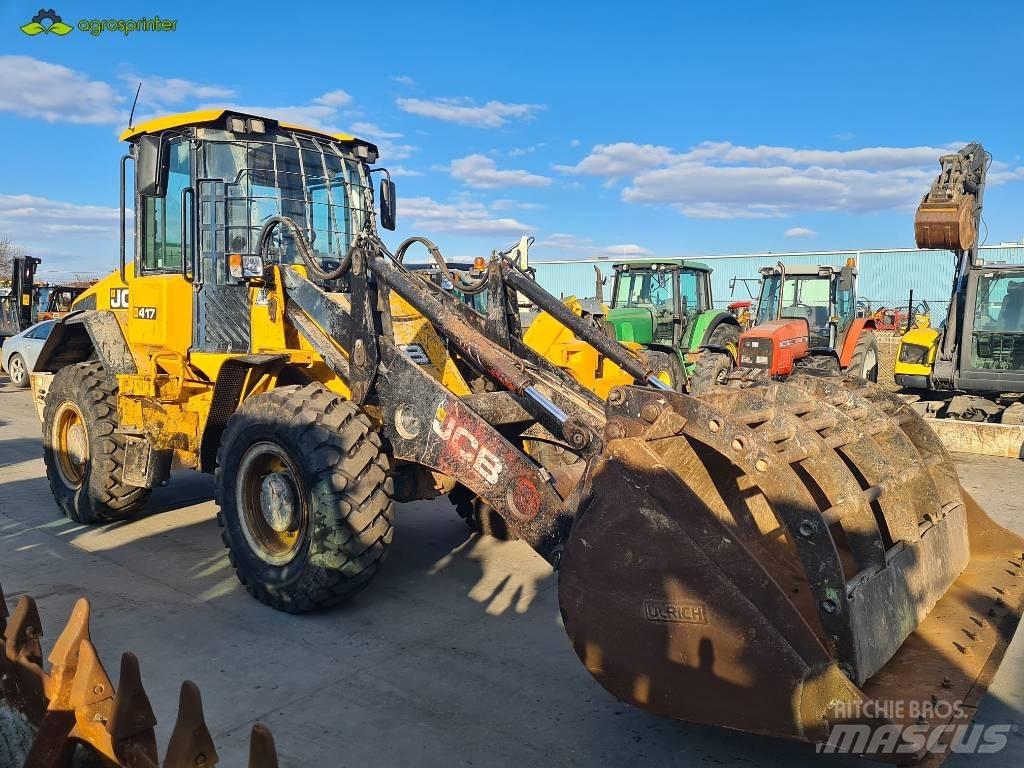 JCB 417 HT Naudoti ratiniai krautuvai