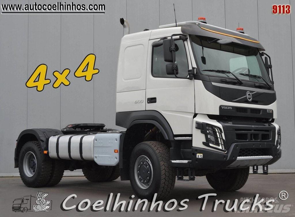 Volvo FMX 500  4x4 Naudoti vilkikai