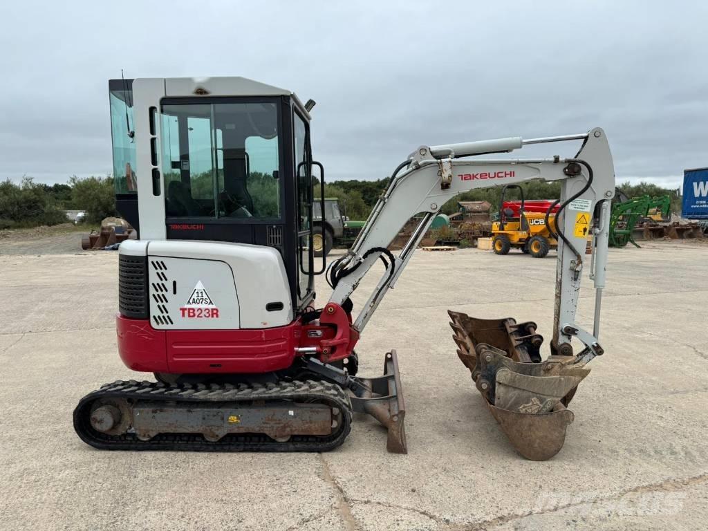 Takeuchi TB 23 R Mini ekskavatoriai < 7 t