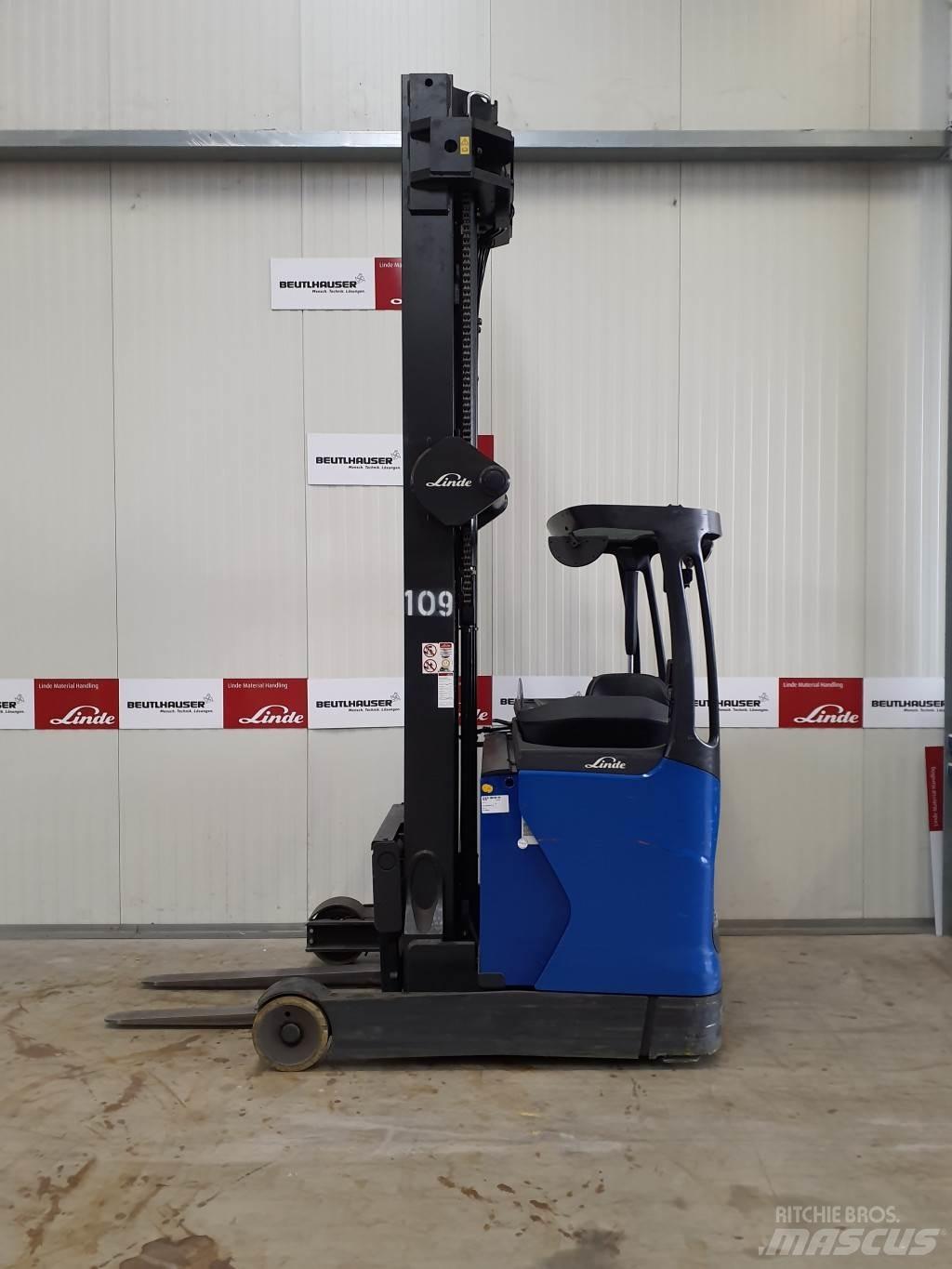 Linde R16HD Šakiniai krautuvai su prailgintu keltuvu