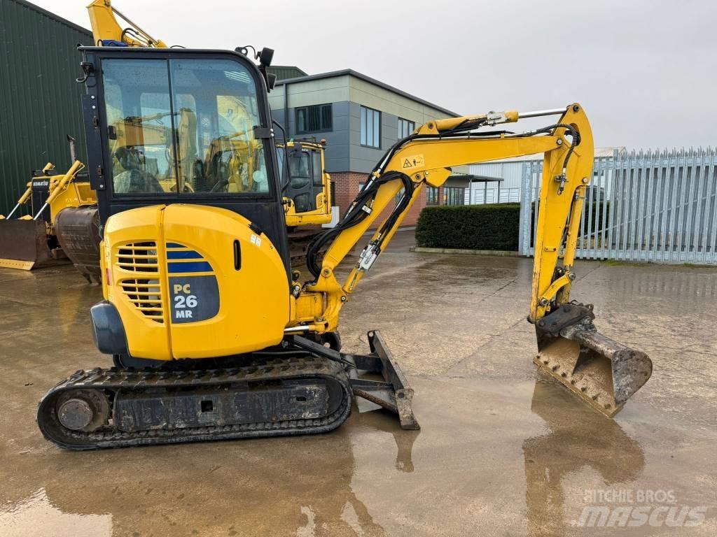 Komatsu PC 26 MR-3 Mini ekskavatoriai < 7 t