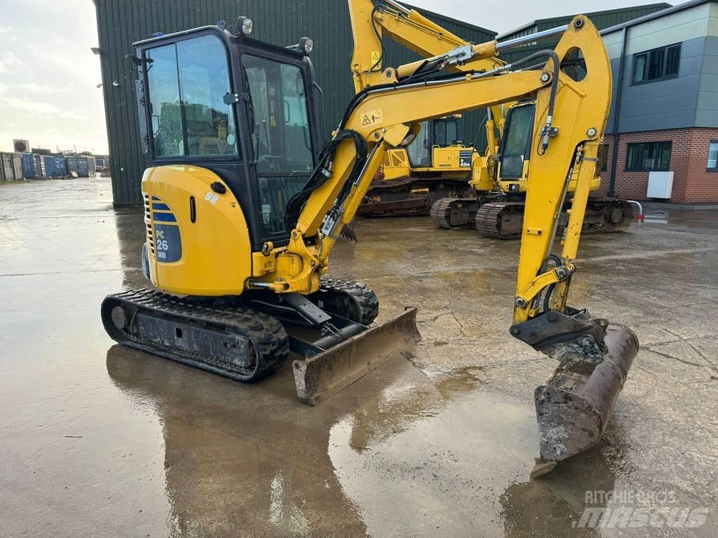 Komatsu PC 26 MR-3 Mini ekskavatoriai < 7 t