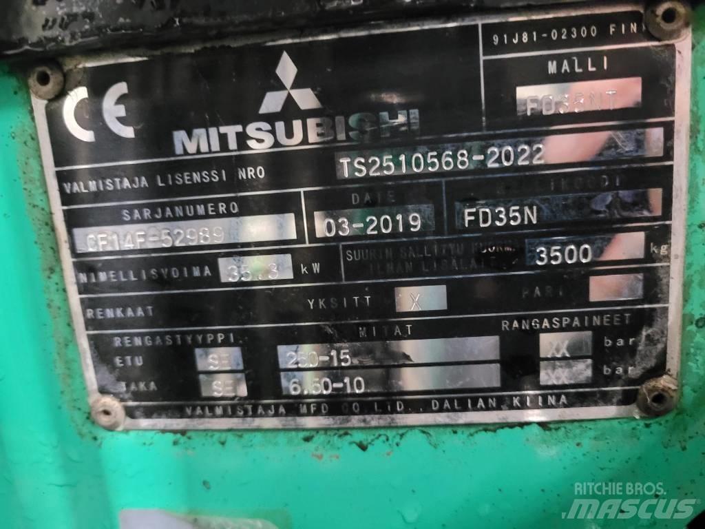 Mitsubishi FD35NTD Dyzeliniai krautuvai