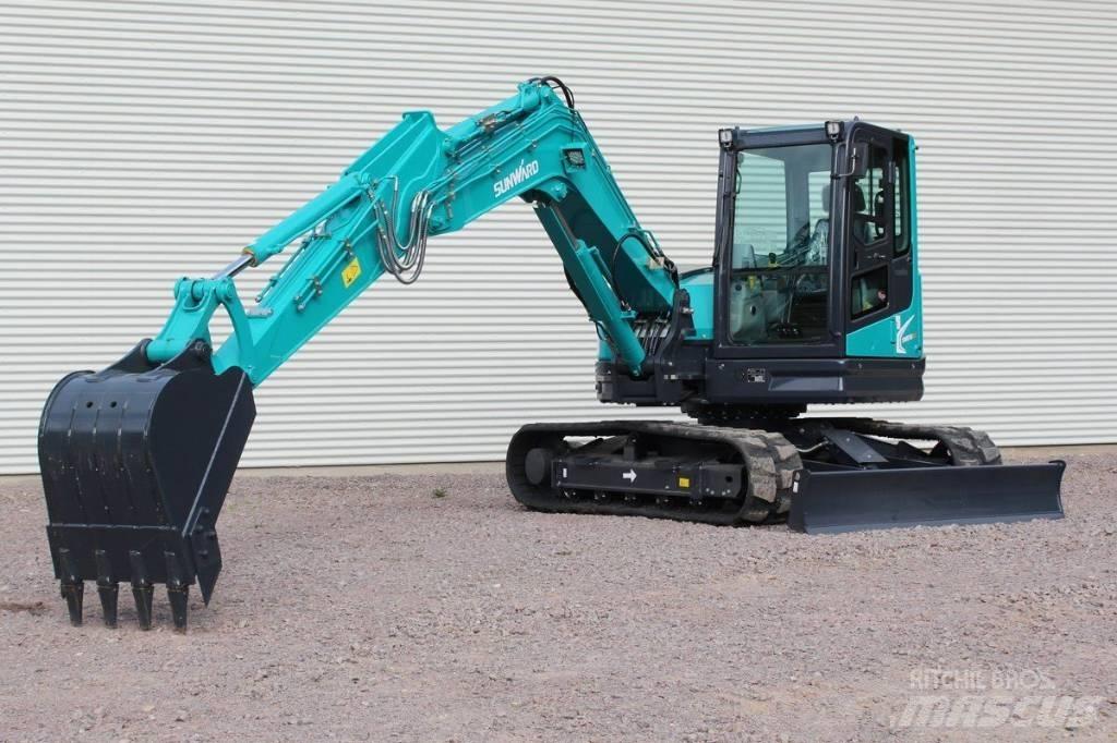 Sunward SWE 90 UF Vidutinės galios ekskavatoriai 7-12 t