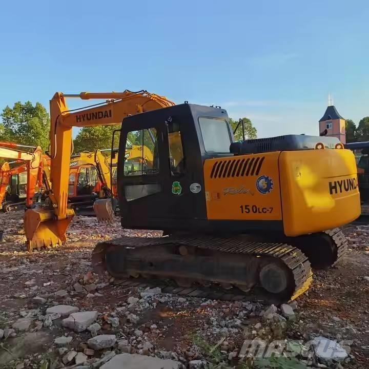 Hyundai 150LC -7 Vikšriniai ekskavatoriai
