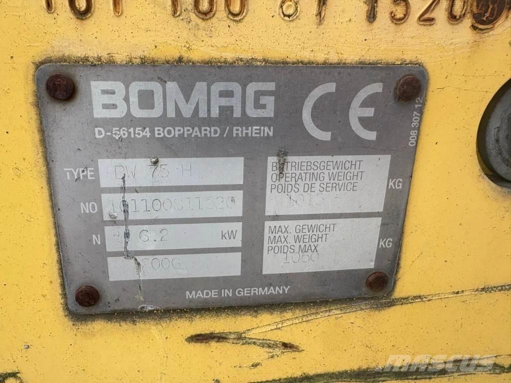 Bomag BW75H Kiti volai