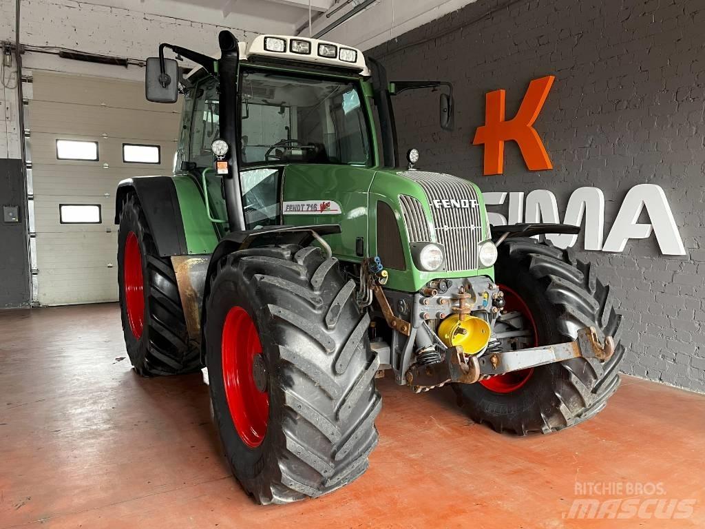 Fendt 716 Vario Traktoriai