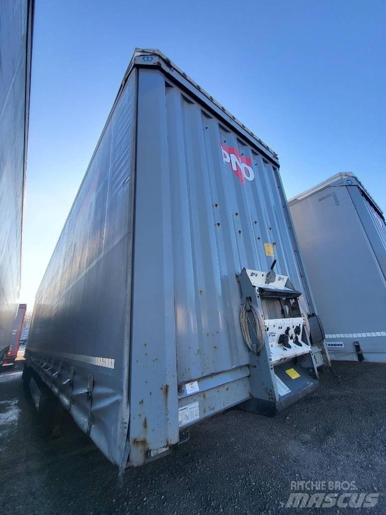 Krone CURTAIN NORDIC Tentinės puspriekabės