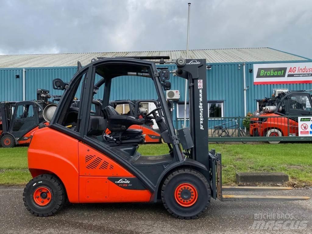 Linde H35T-02 LPG (dujiniai) krautuvai
