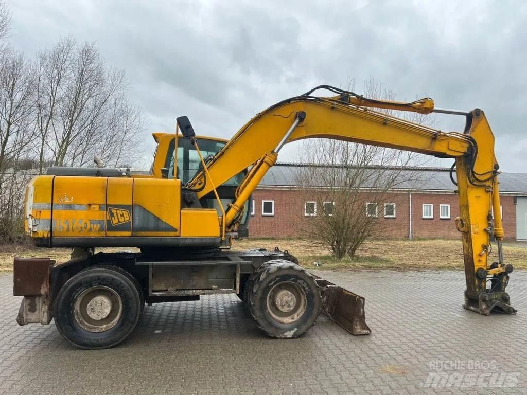 JCB JS 160W Ratiniai ekskavatoriai