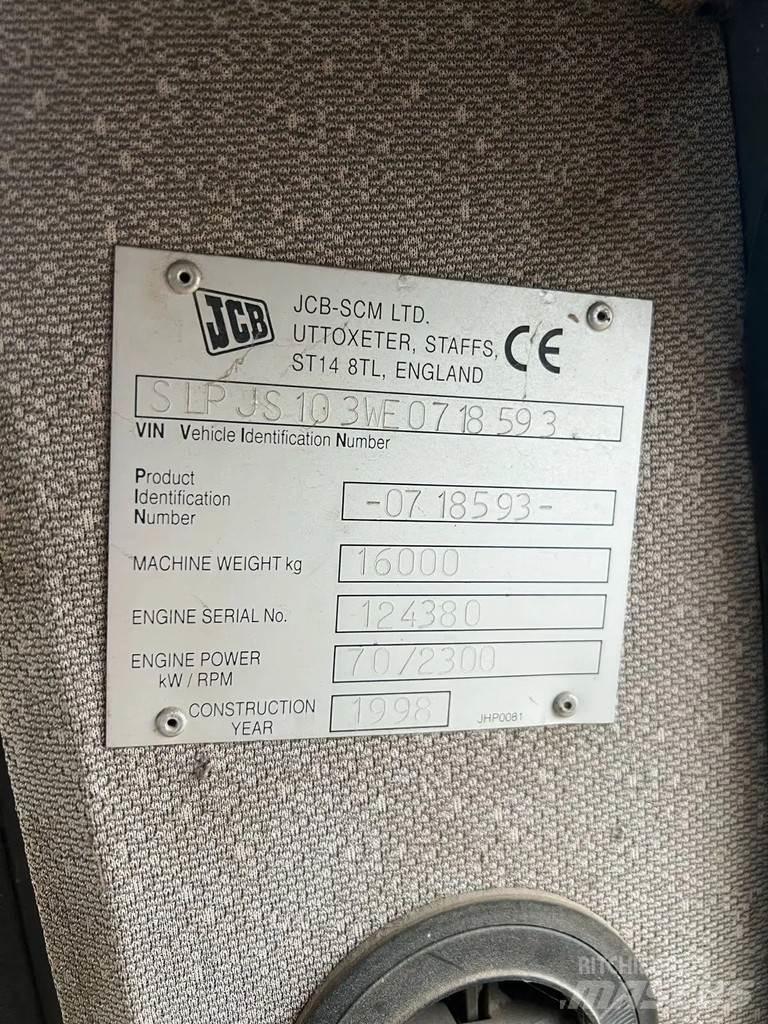 JCB JS 160W Ratiniai ekskavatoriai