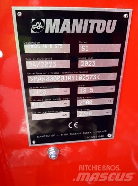 Manitou TMM25 4W Ant sunkvežimių montuojami šakiniai krautuvai