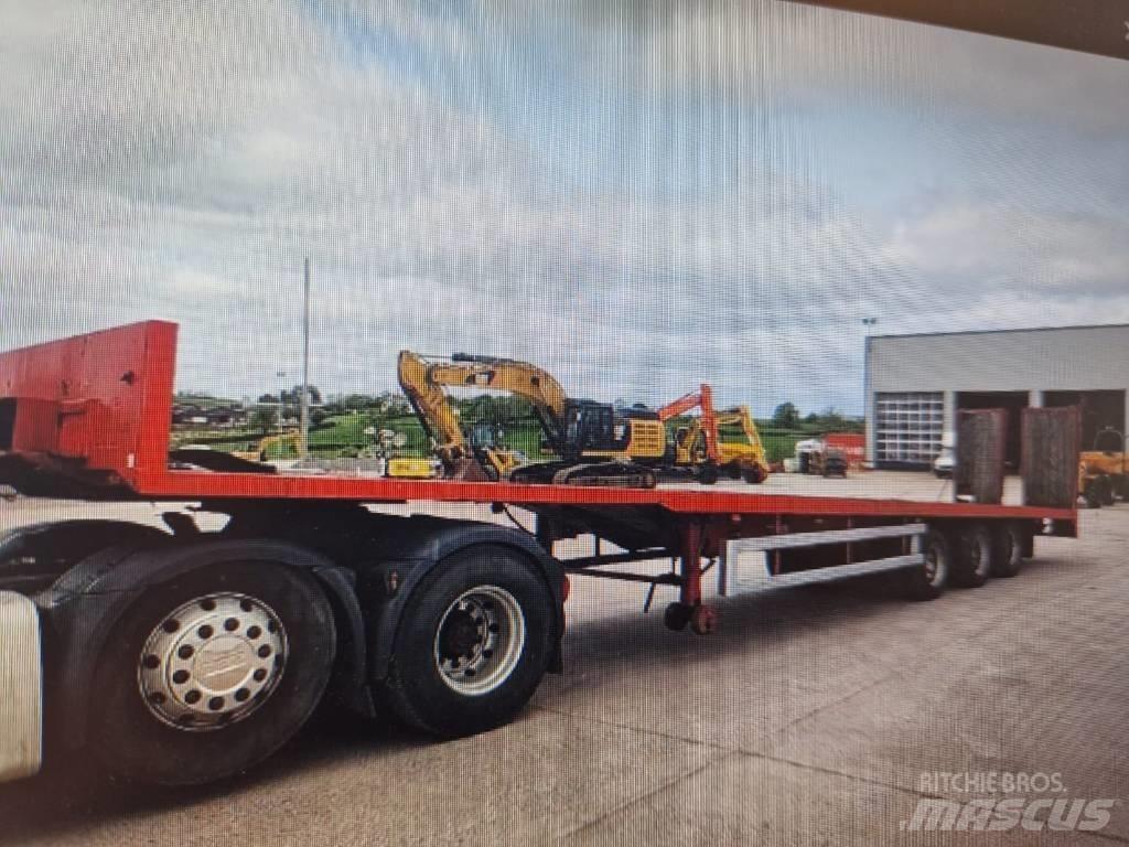 Montracon 3 Axles Žemo iškrovimo puspriekabės