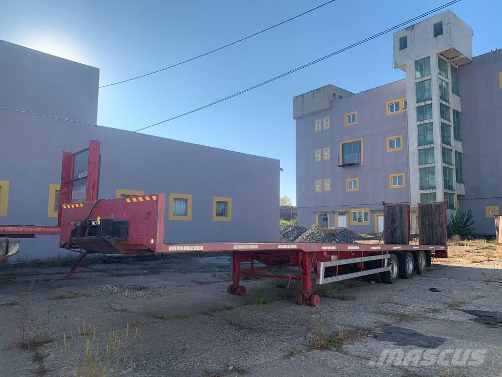 Montracon 3 Axles Žemo iškrovimo puspriekabės