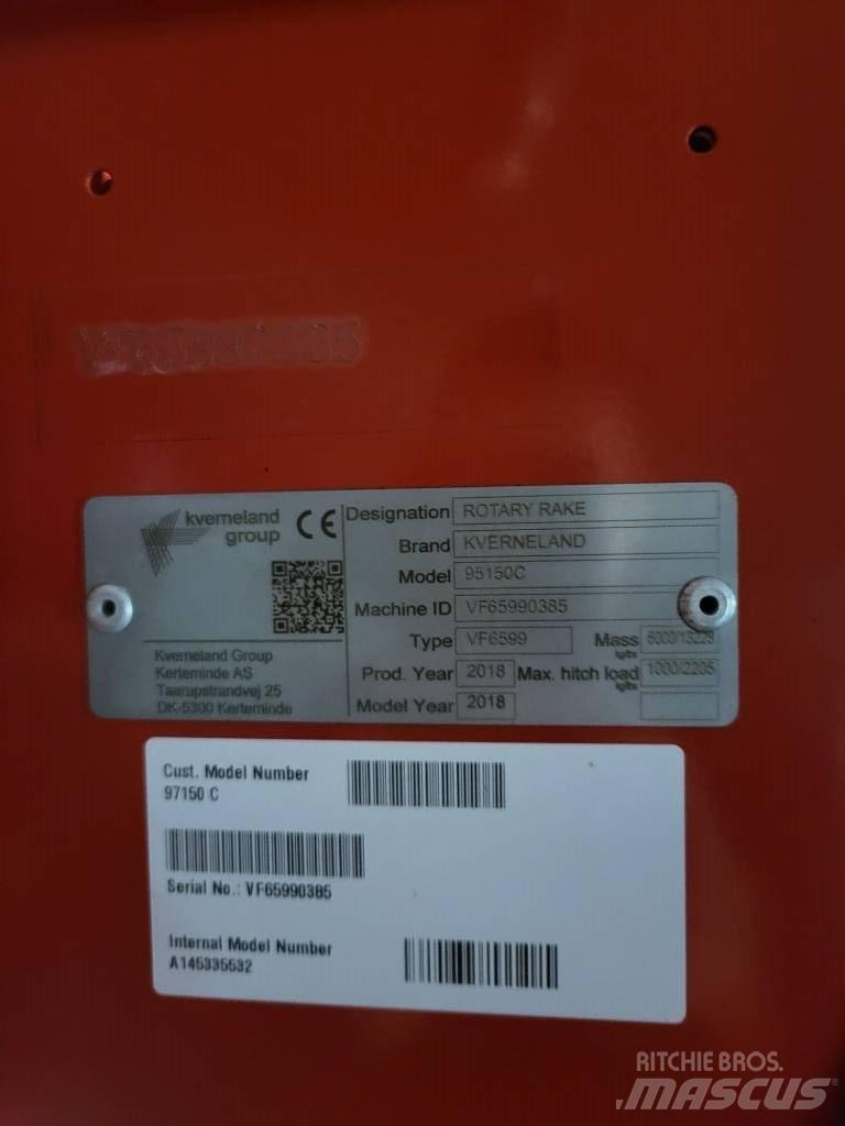 Kverneland 97150C Pradalges formuojantys padargai