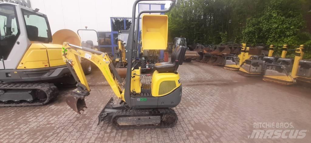 Wacker Neuson 803 Vikšriniai ekskavatoriai