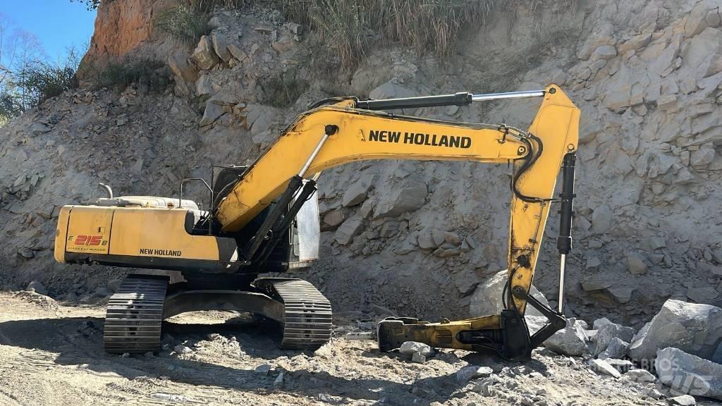 New Holland E 215 B Vikšriniai ekskavatoriai