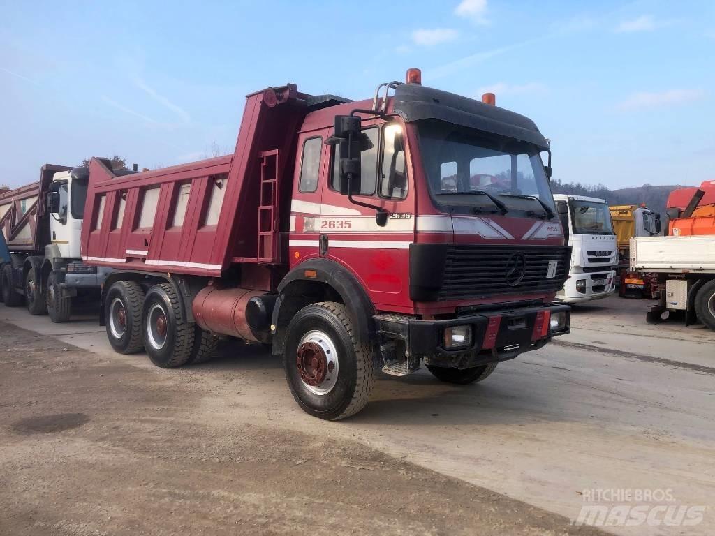 Mercedes-Benz 2635 Savivarčių priekabų vilkikai