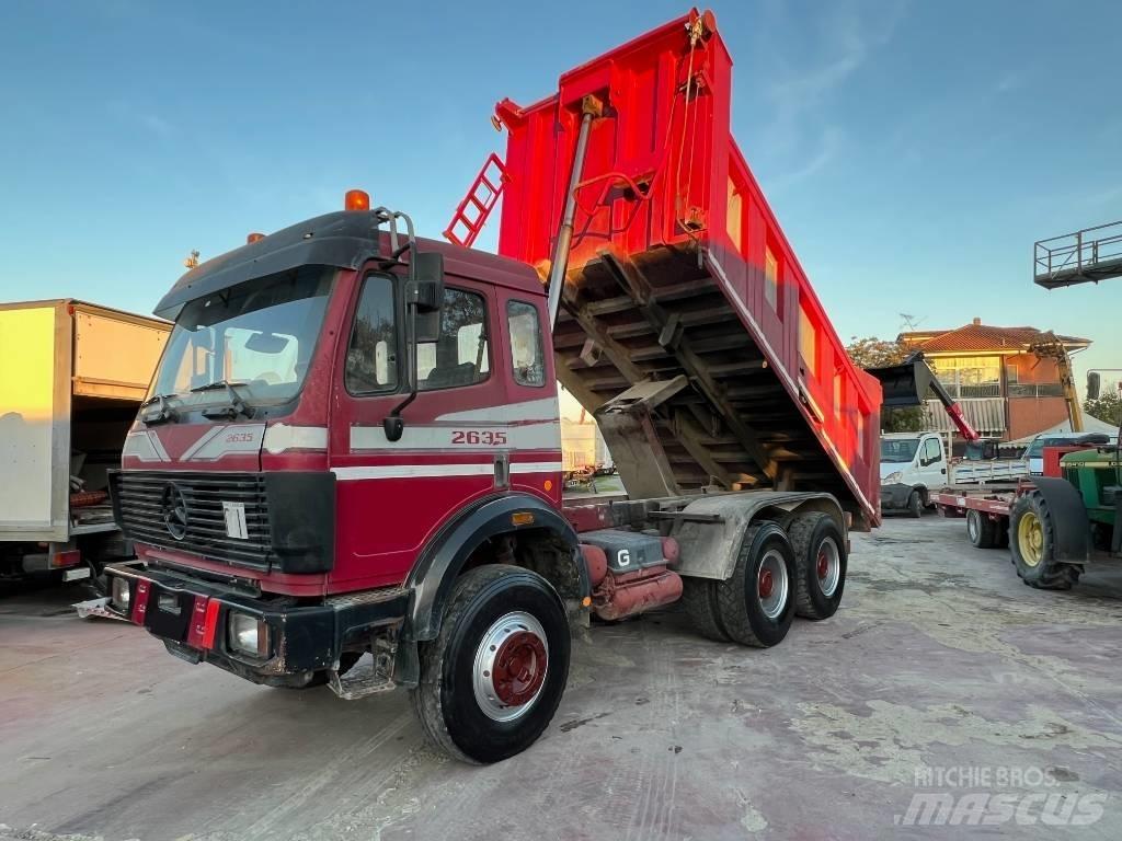 Mercedes-Benz 2635 Savivarčių priekabų vilkikai