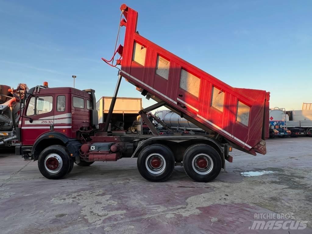 Mercedes-Benz 2635 Savivarčių priekabų vilkikai