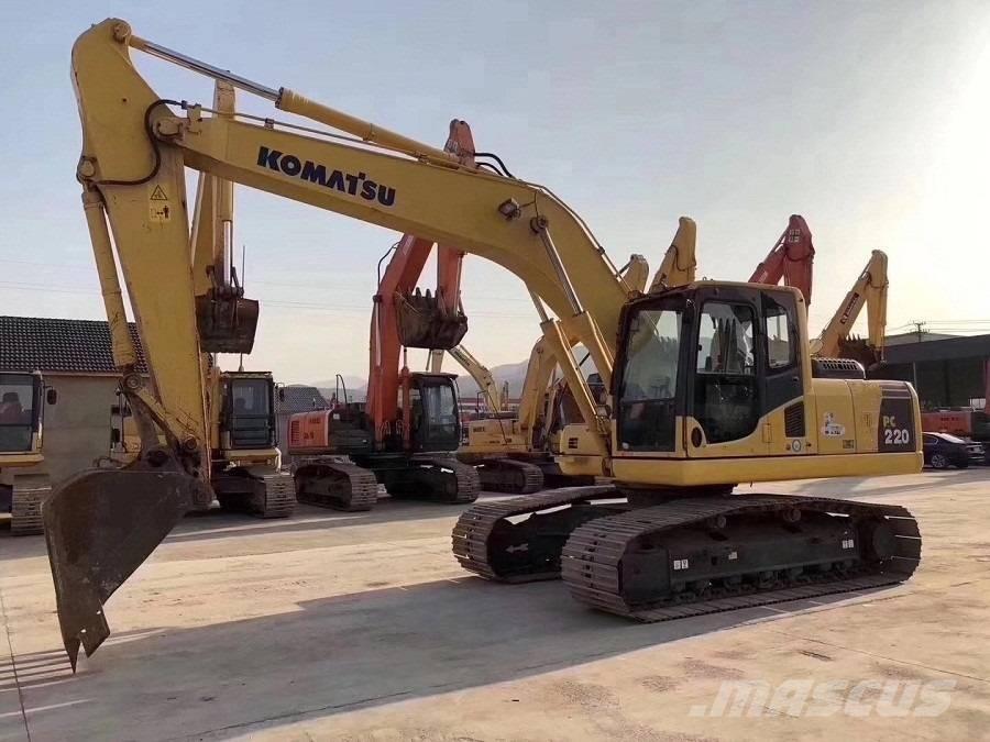 Komatsu pc220-7 Vikšriniai ekskavatoriai