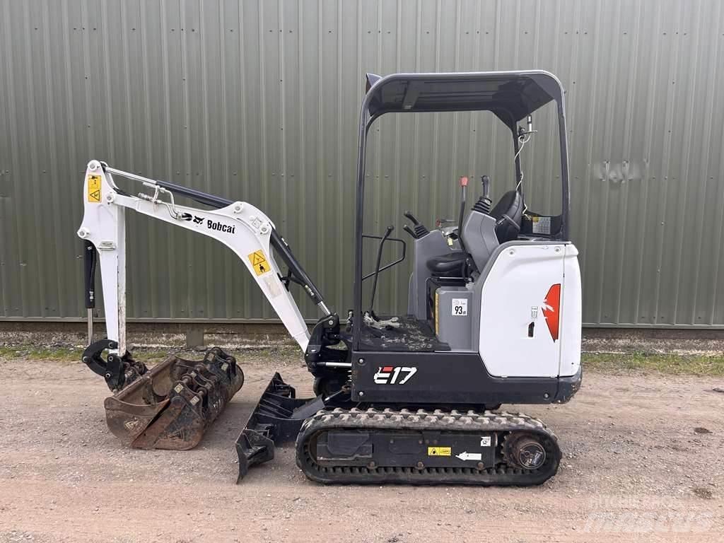 Bobcat E17 Mini ekskavatoriai < 7 t