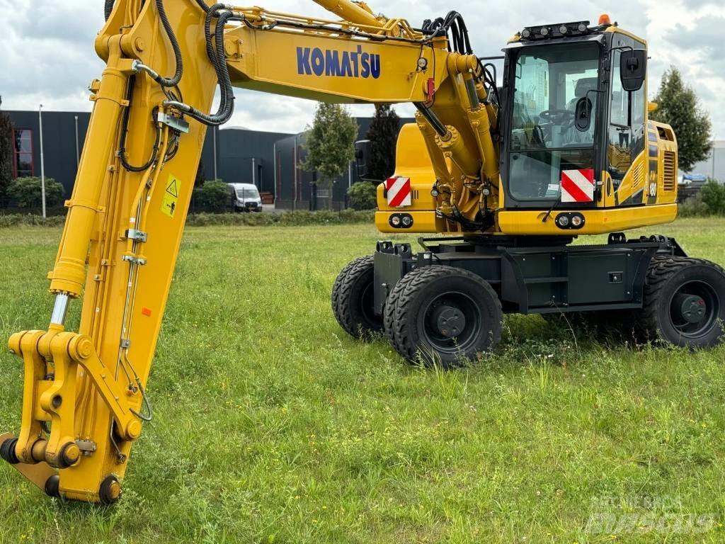 Komatsu PW180-11E0 Ratiniai ekskavatoriai