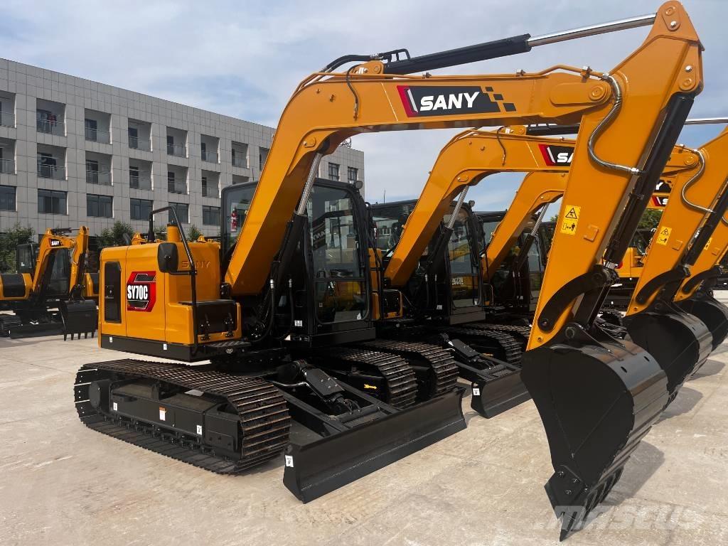 Sany SY 70 C Vikšriniai ekskavatoriai